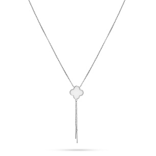 Колье из серебра с керамикой