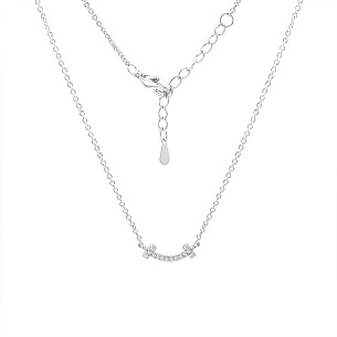 Колье из серебра