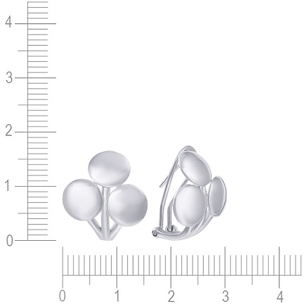 Серьги из серебра