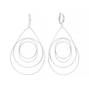 Серьги из серебра