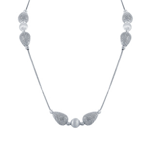 Колье из серебра