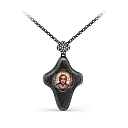 Колье из серебра с фианитами