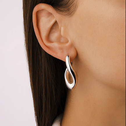 Серьги из серебра