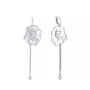 Серьги из серебра