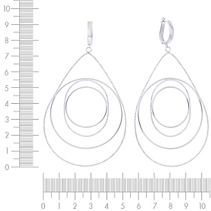 Серьги из серебра