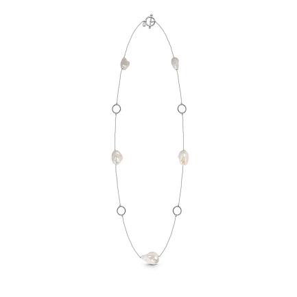 Колье из серебра