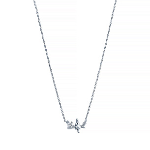 Колье из серебра