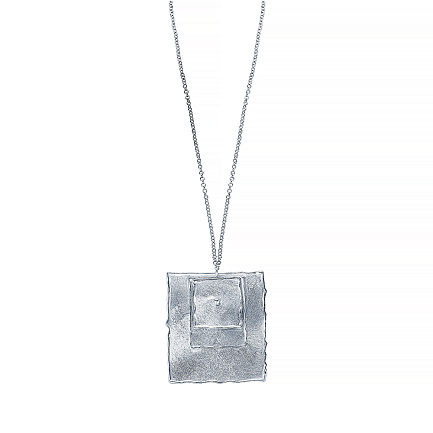 Колье из серебра