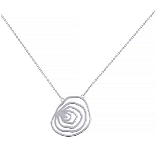 Колье из серебра