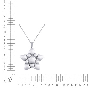 Колье из серебра