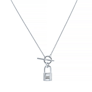 Колье из серебра