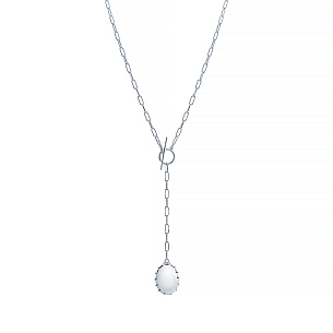 Колье из серебра