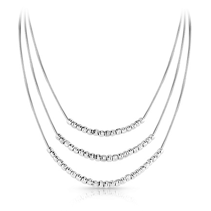 Колье из серебра