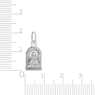 Иконка Матрона из серебра